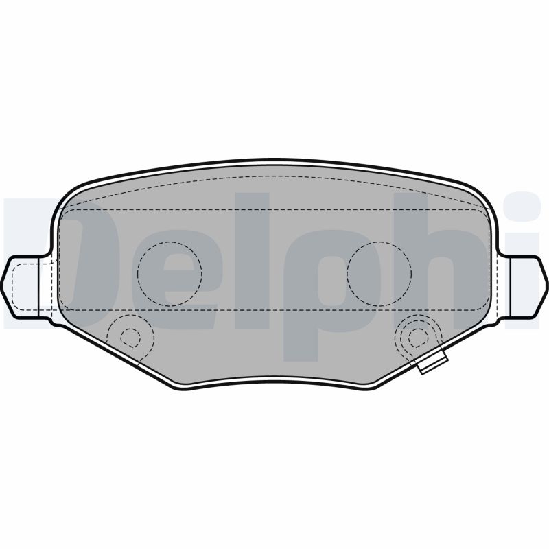 Placute frana DELPHI LP3296