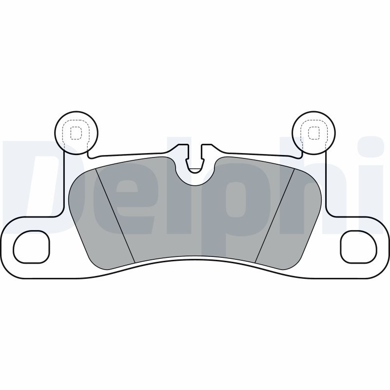 Placute frana DELPHI LP3298