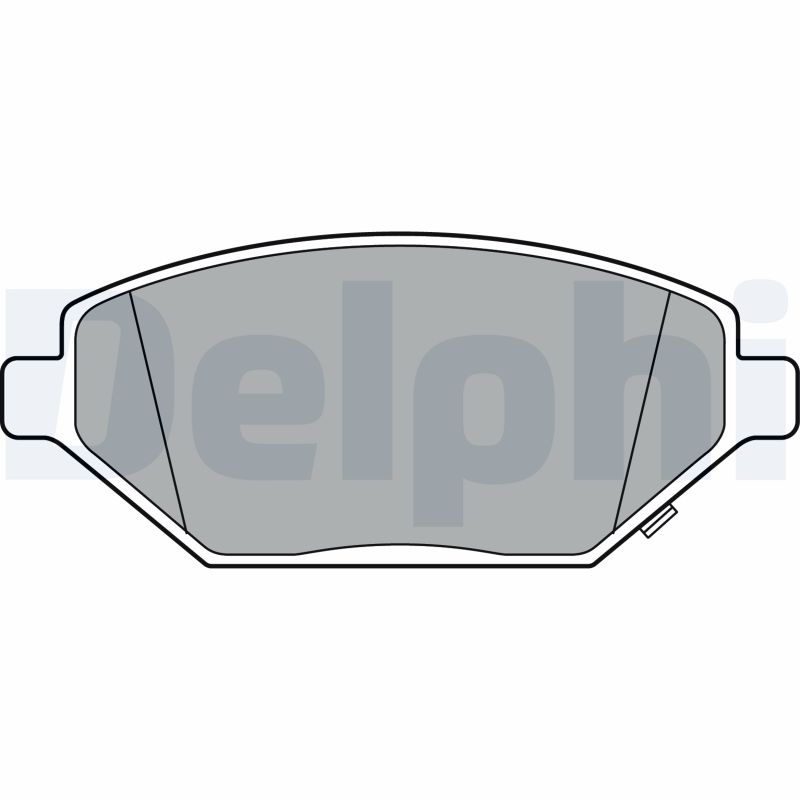 Placute frana DELPHI LP3301