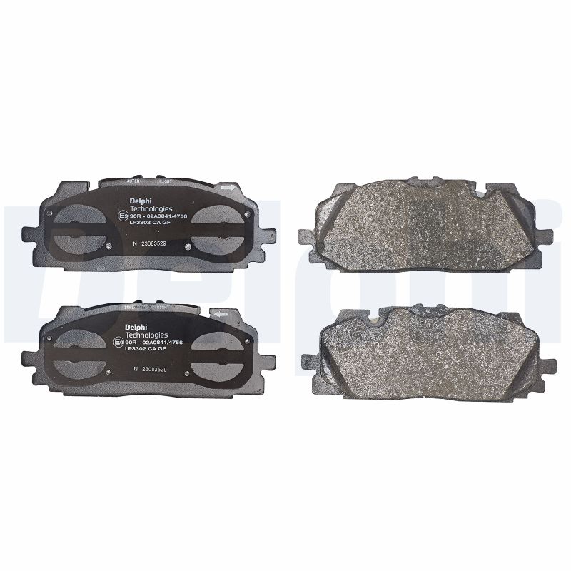 Placute frana DELPHI LP3302