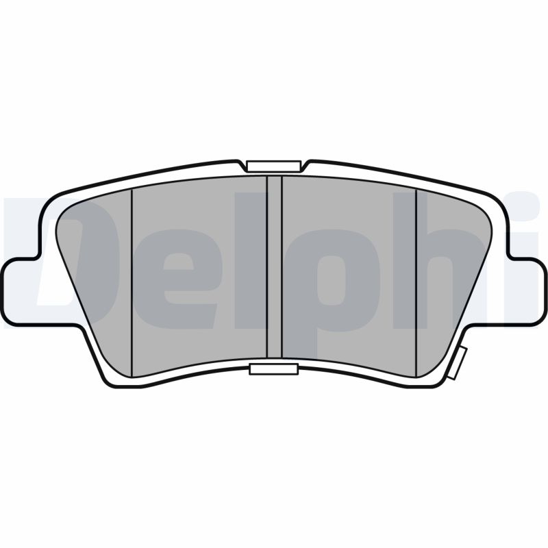 Placute frana DELPHI LP3309