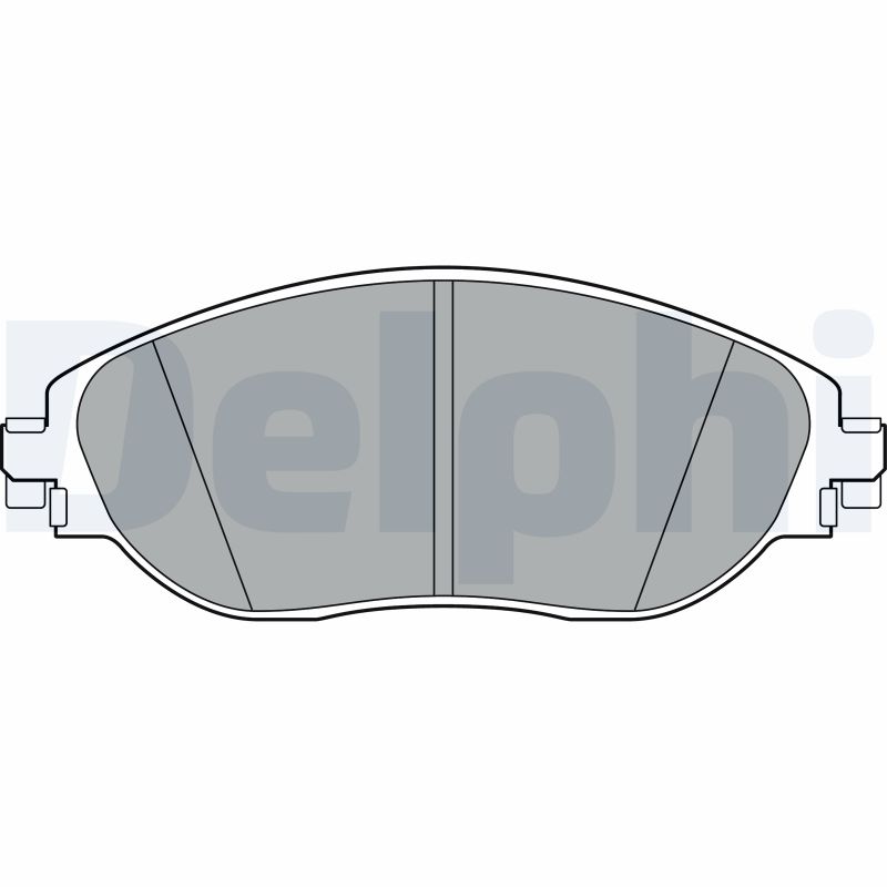 Placute frana DELPHI LP3368