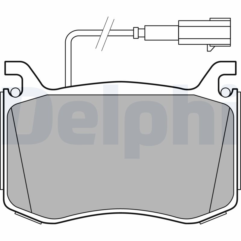 Placute frana DELPHI LP3380