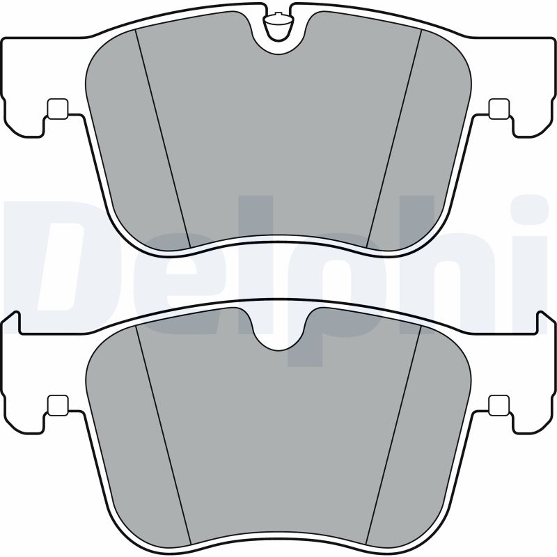 Placute frana DELPHI LP3384