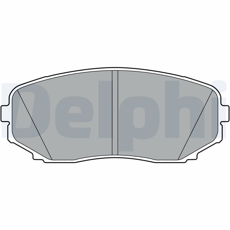 Placute frana DELPHI LP3399