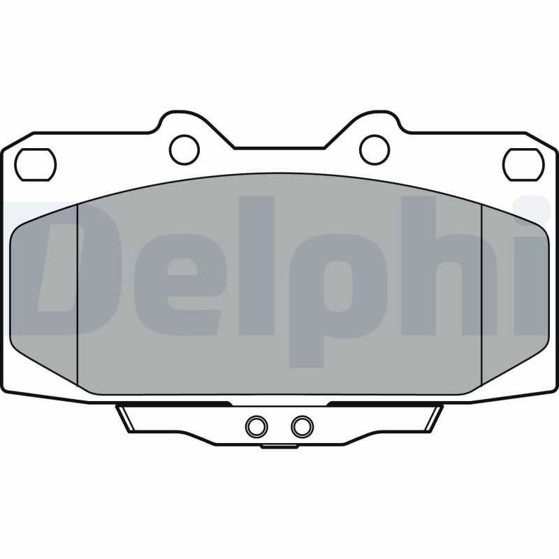 Placute frana DELPHI LP3409