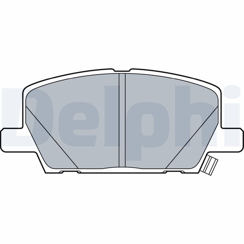 Placute frana DELPHI LP3482