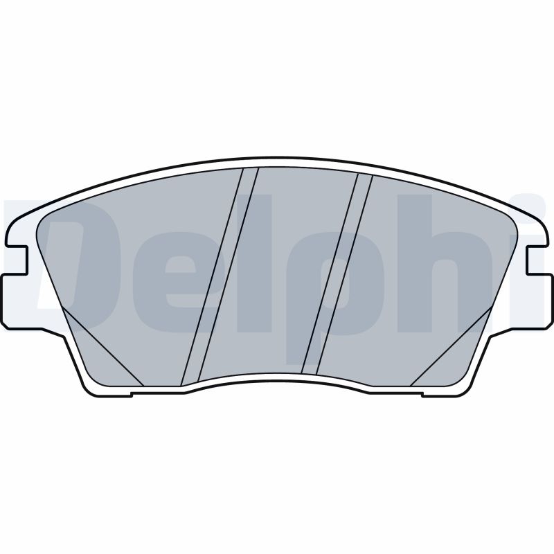 Placute frana DELPHI LP3519