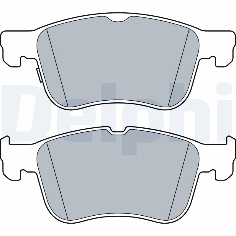 Placute frana DELPHI LP3520