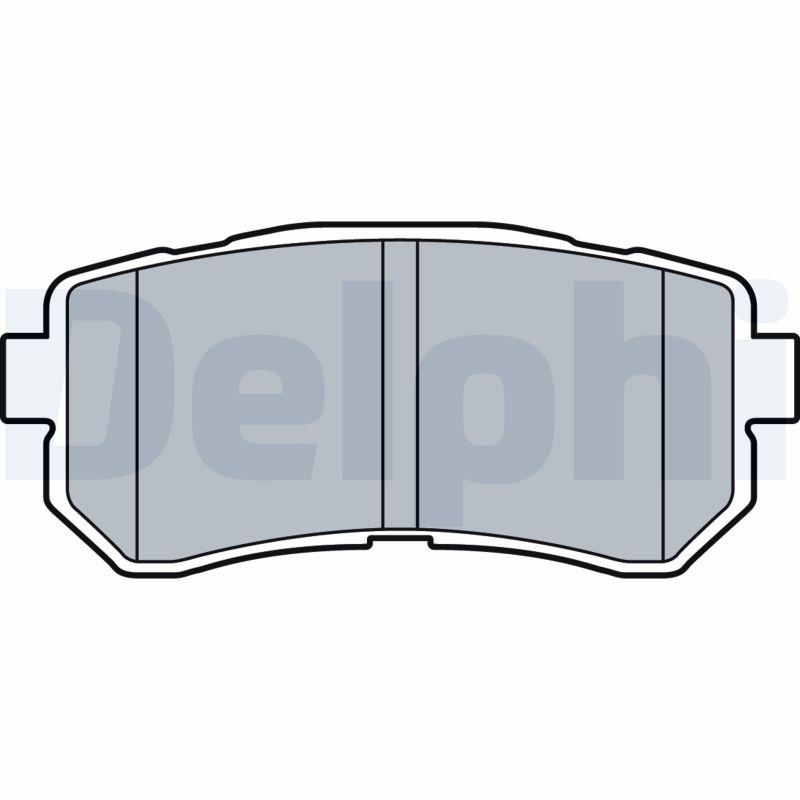 Placute frana DELPHI LP3521