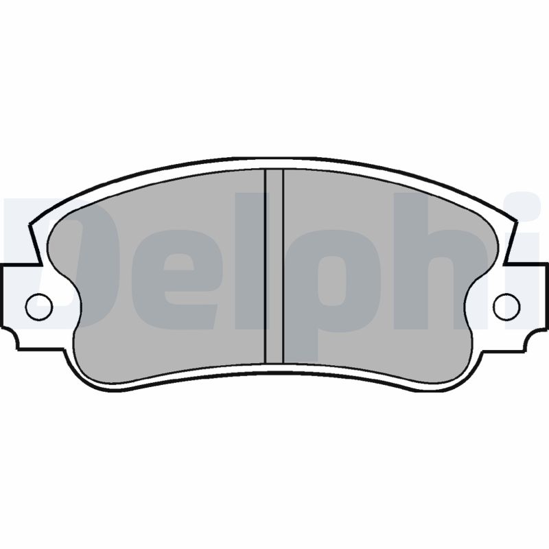 Placute frana DELPHI LP353