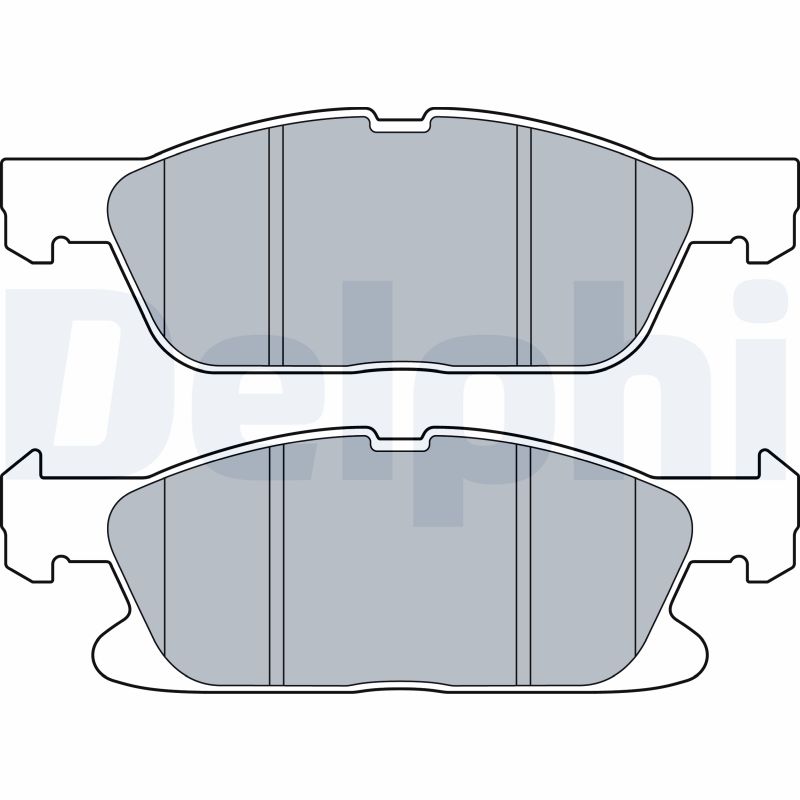 Placute frana DELPHI LP3536