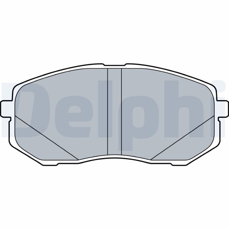Placute frana DELPHI LP3538