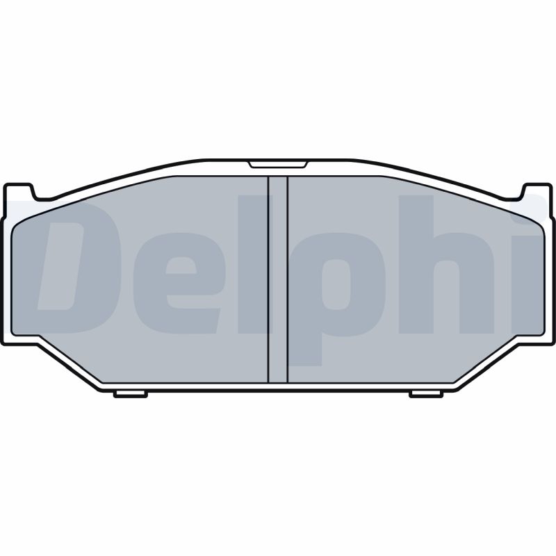 Placute frana DELPHI LP3544