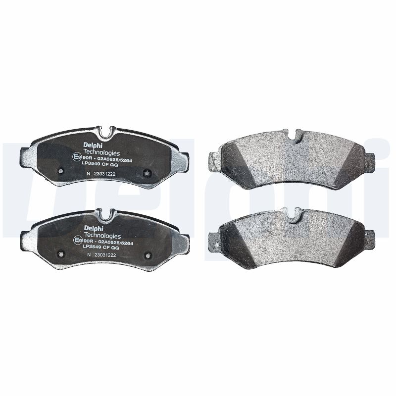 Placute frana DELPHI LP3549