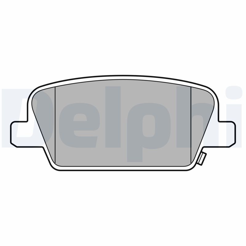 Placute frana DELPHI LP3554