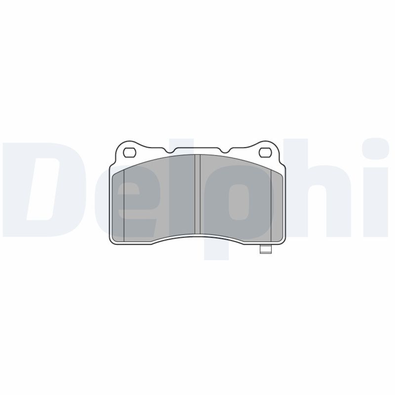 Placute frana DELPHI LP3575