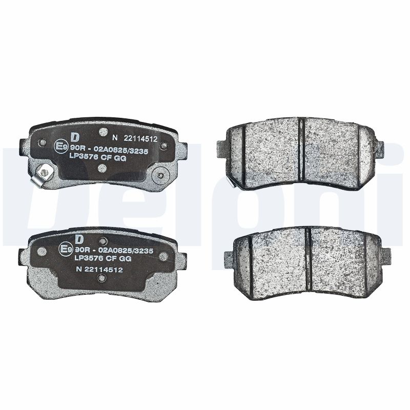 Placute frana DELPHI LP3576