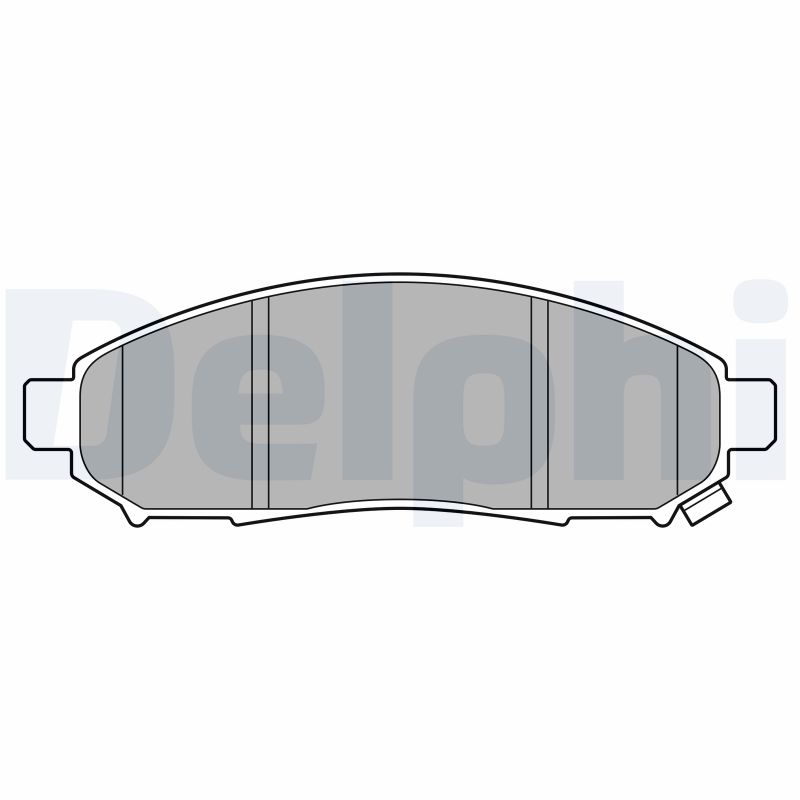 Placute frana DELPHI LP3578