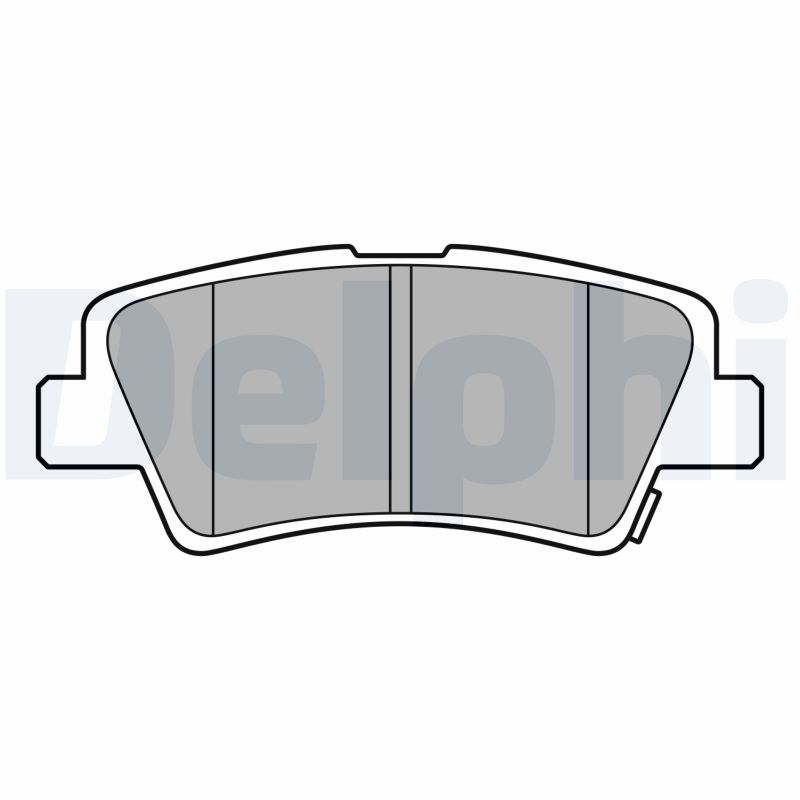 Placute frana DELPHI LP3587