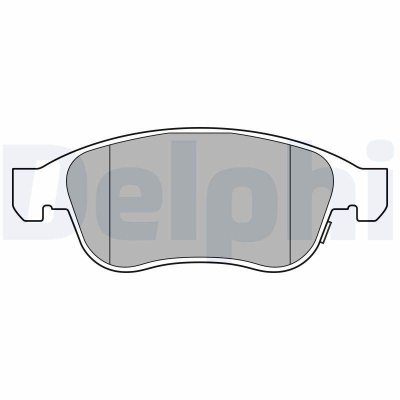 Placute frana DELPHI LP3588
