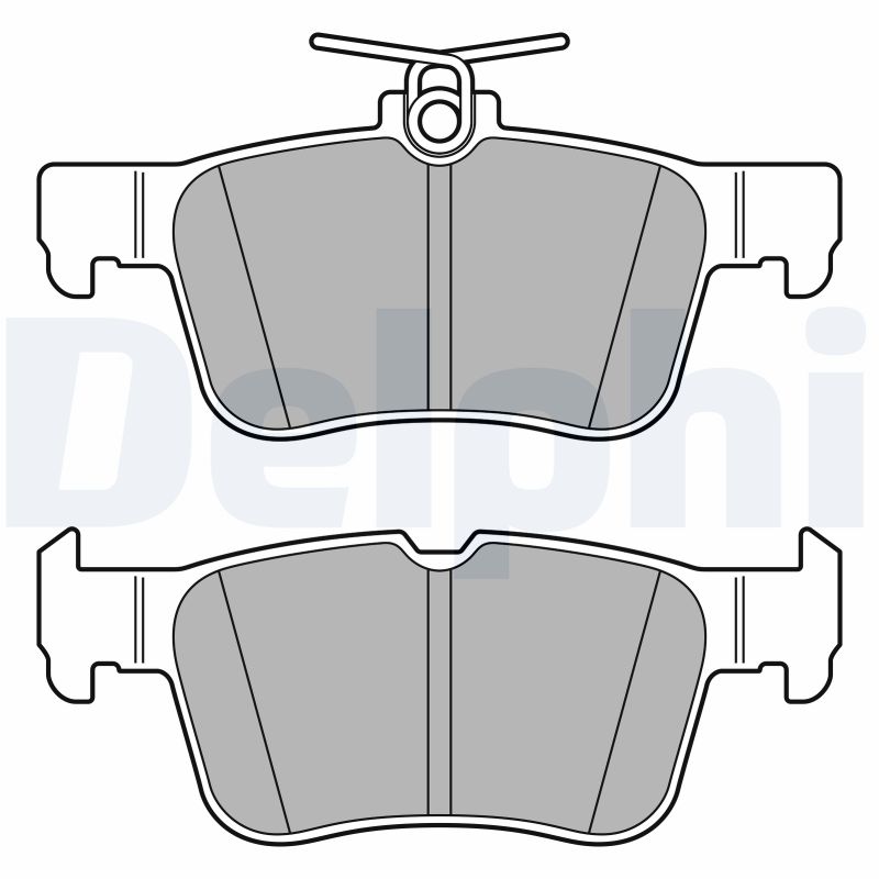 Placute frana DELPHI LP3590