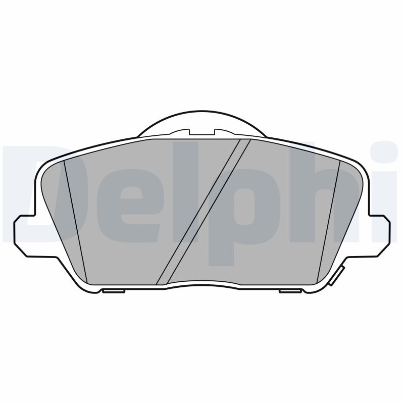 Placute frana DELPHI LP3591