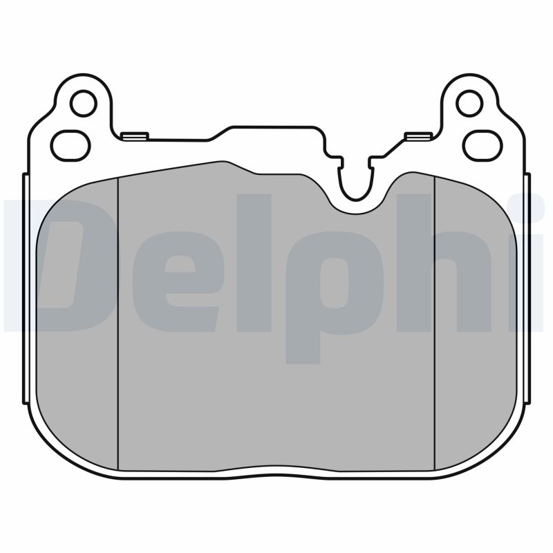 Placute frana DELPHI LP3597
