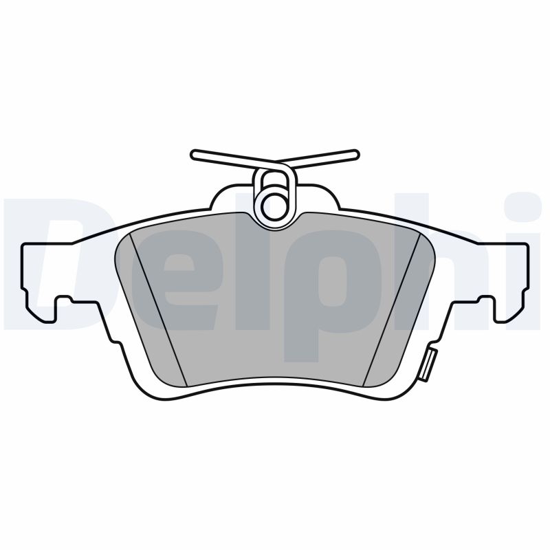 Placute frana DELPHI LP3600