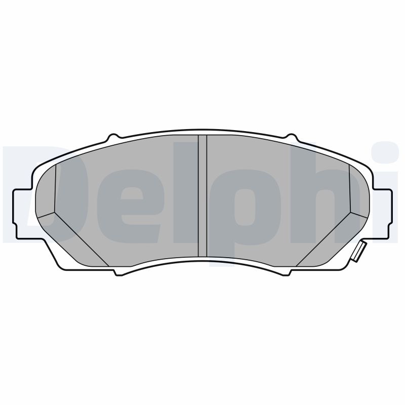 Placute frana DELPHI LP3613