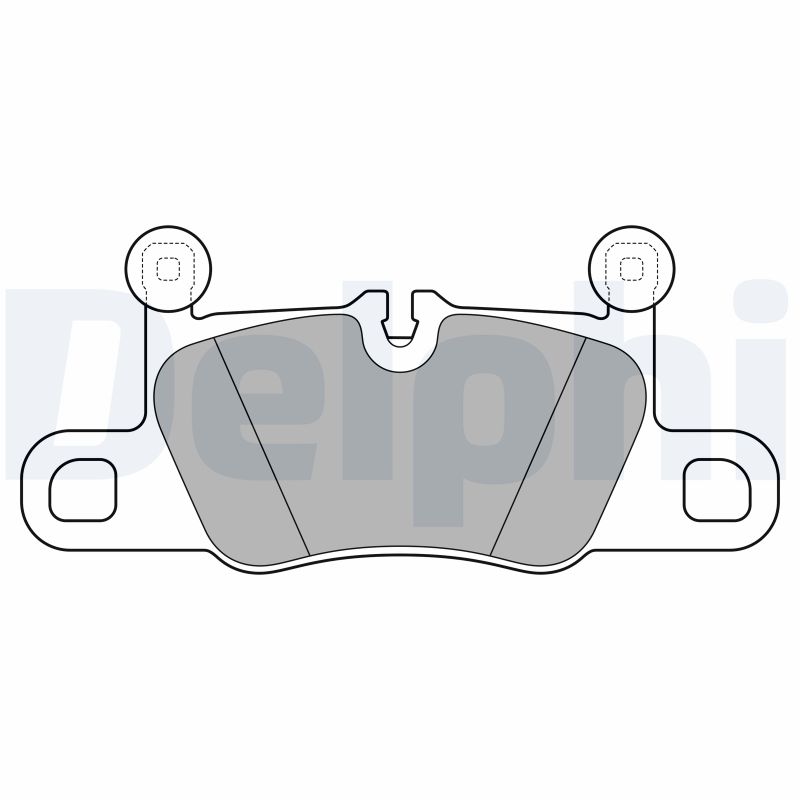 Placute frana DELPHI LP3614