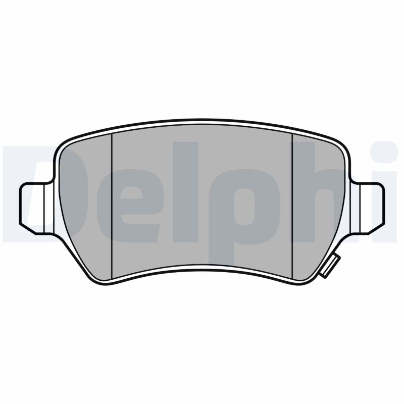 Placute frana DELPHI LP3615