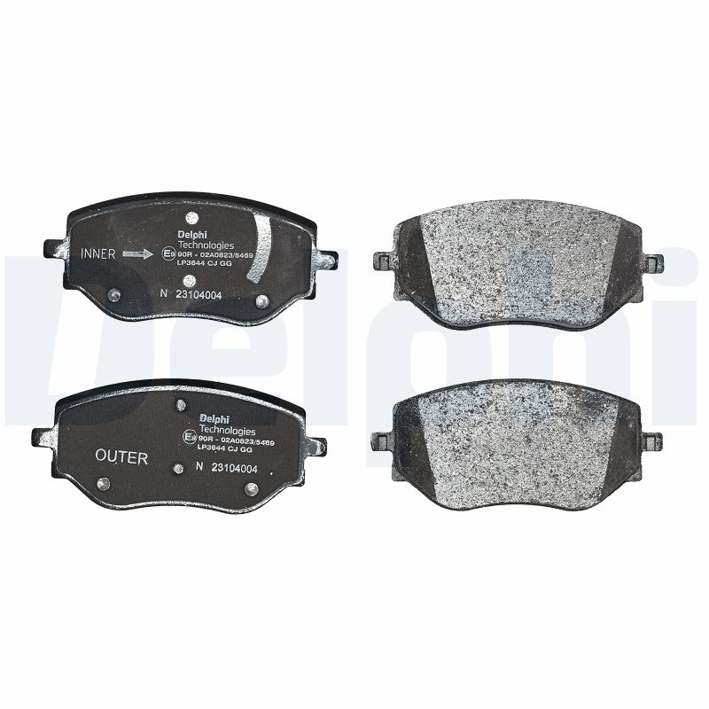 Placute frana DELPHI LP3644