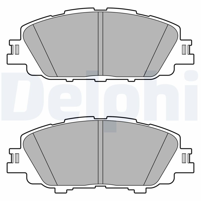 Placute frana DELPHI LP3647