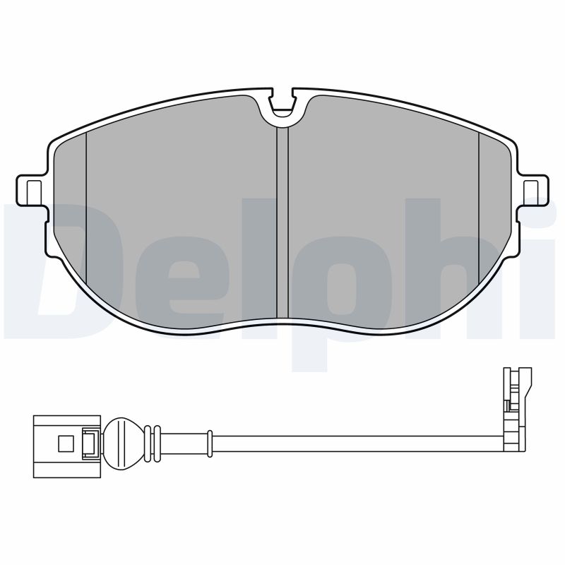 Placute frana DELPHI LP3652