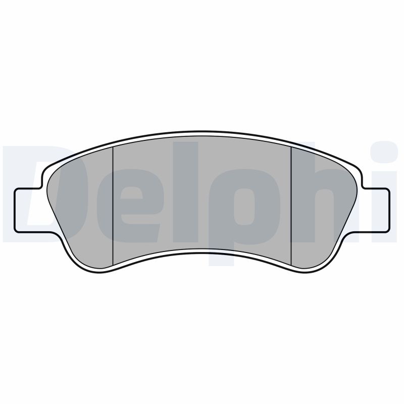 Placute frana DELPHI LP3660