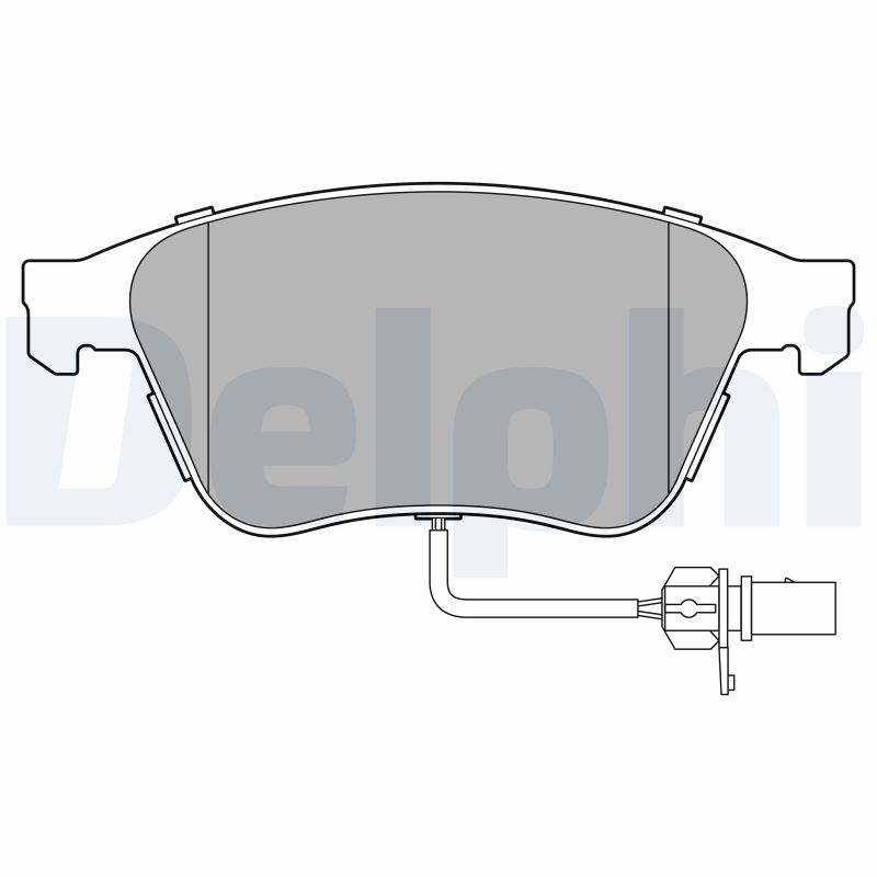 Placute frana DELPHI LP3667