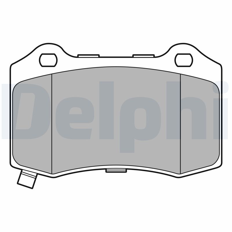 Placute frana DELPHI LP3676