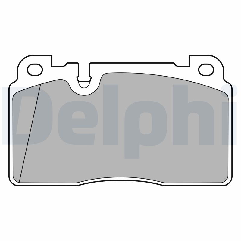 Placute frana DELPHI LP3677