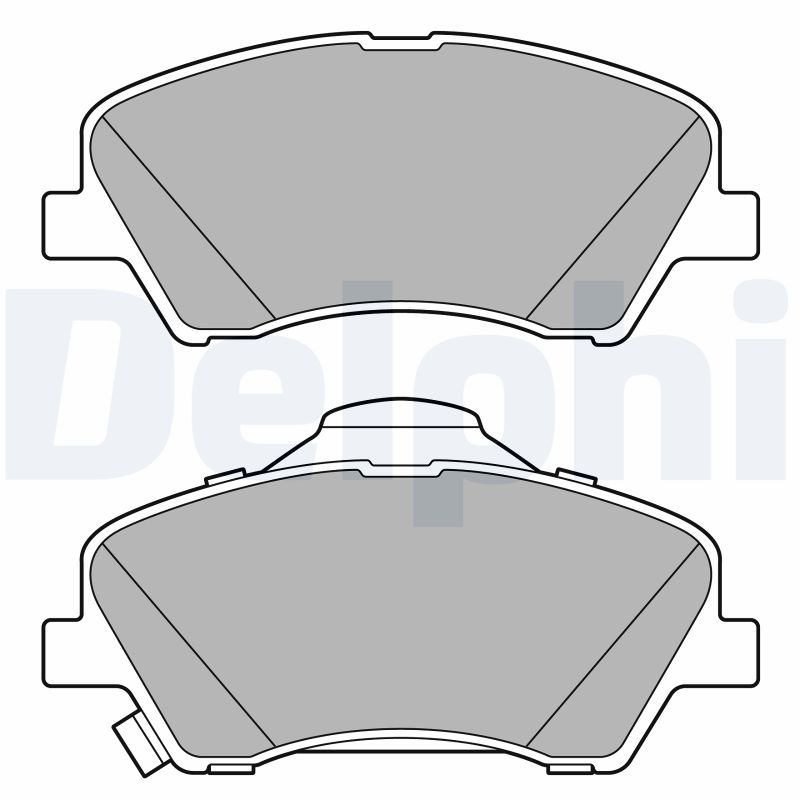 Placute frana DELPHI LP3678