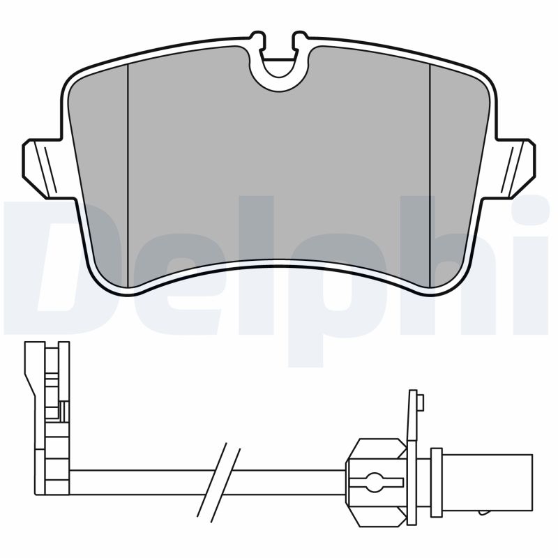 Placute frana DELPHI LP3681