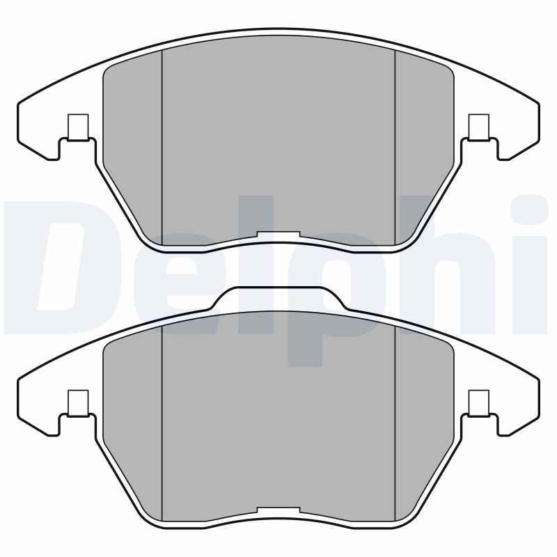 Placute frana DELPHI LP3684