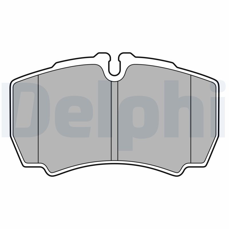 Placute frana DELPHI LP3686