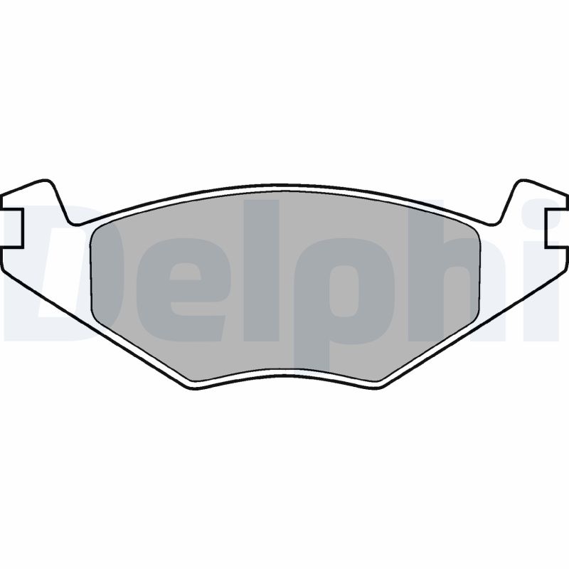 Placute frana DELPHI LP505