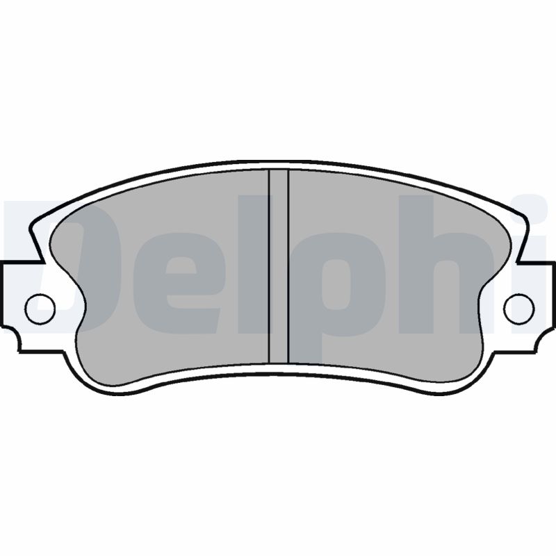 Placute frana DELPHI LP509