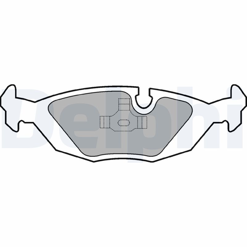 Placute frana DELPHI LP576