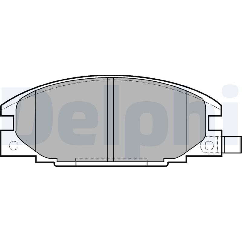 Placute frana DELPHI LP629
