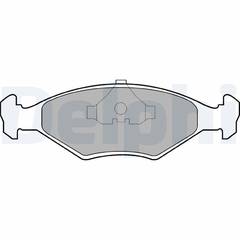 Placute frana DELPHI LP677