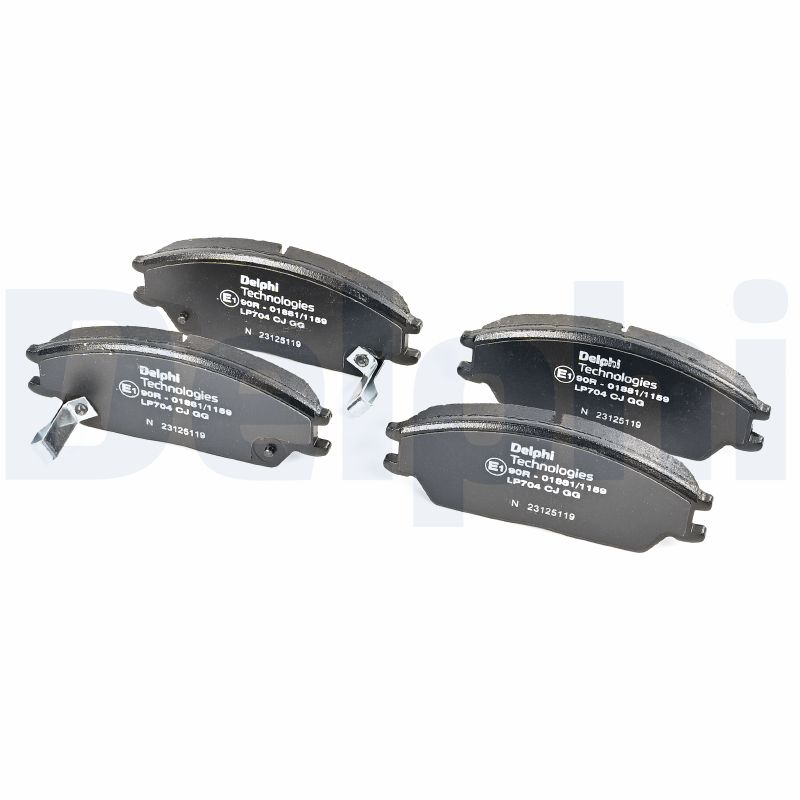 Placute frana DELPHI LP704
