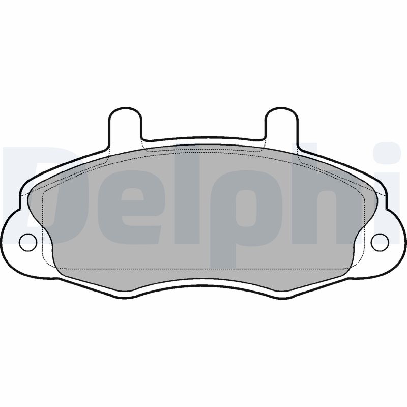 Placute frana DELPHI LP766
